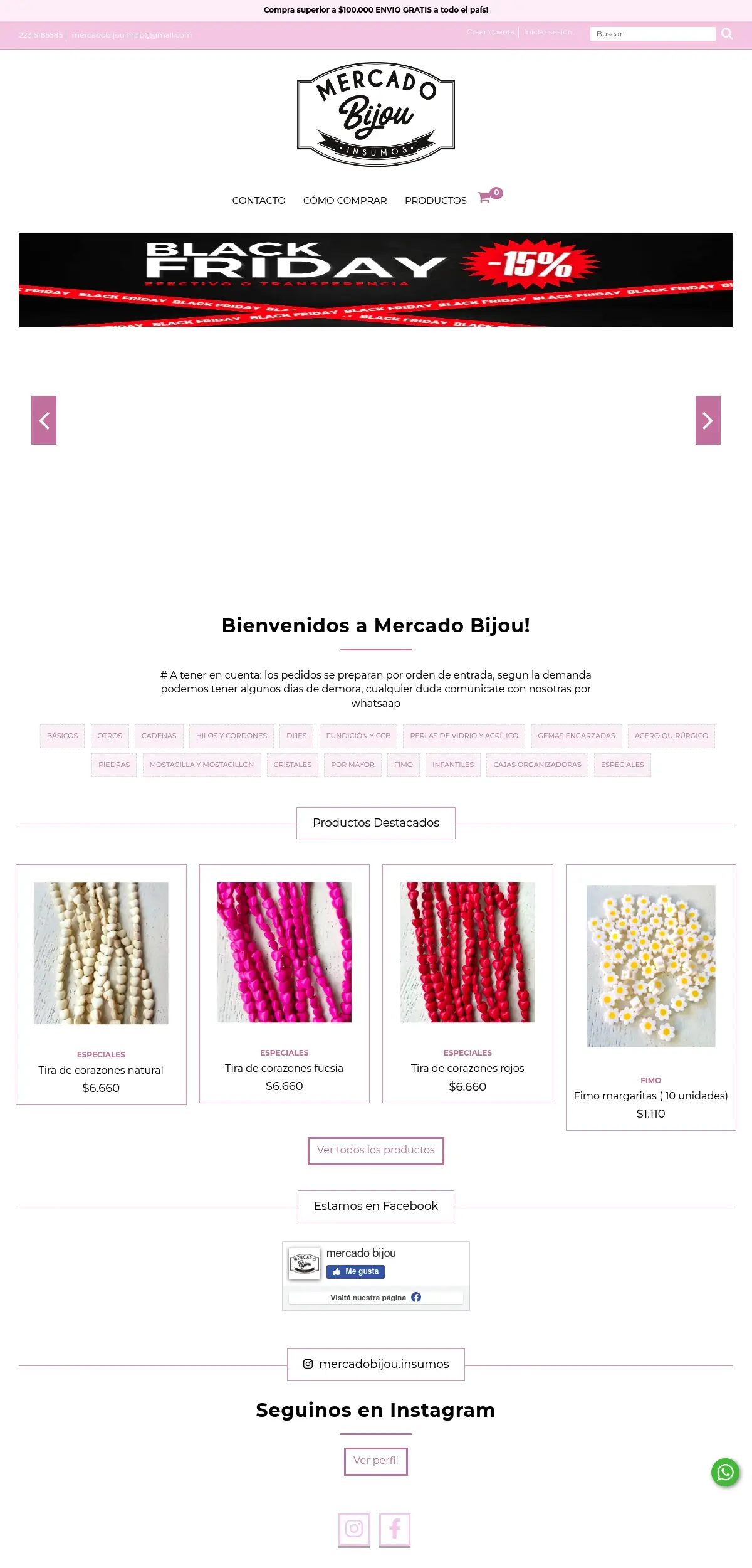 Vista previa de Mercado Bijou